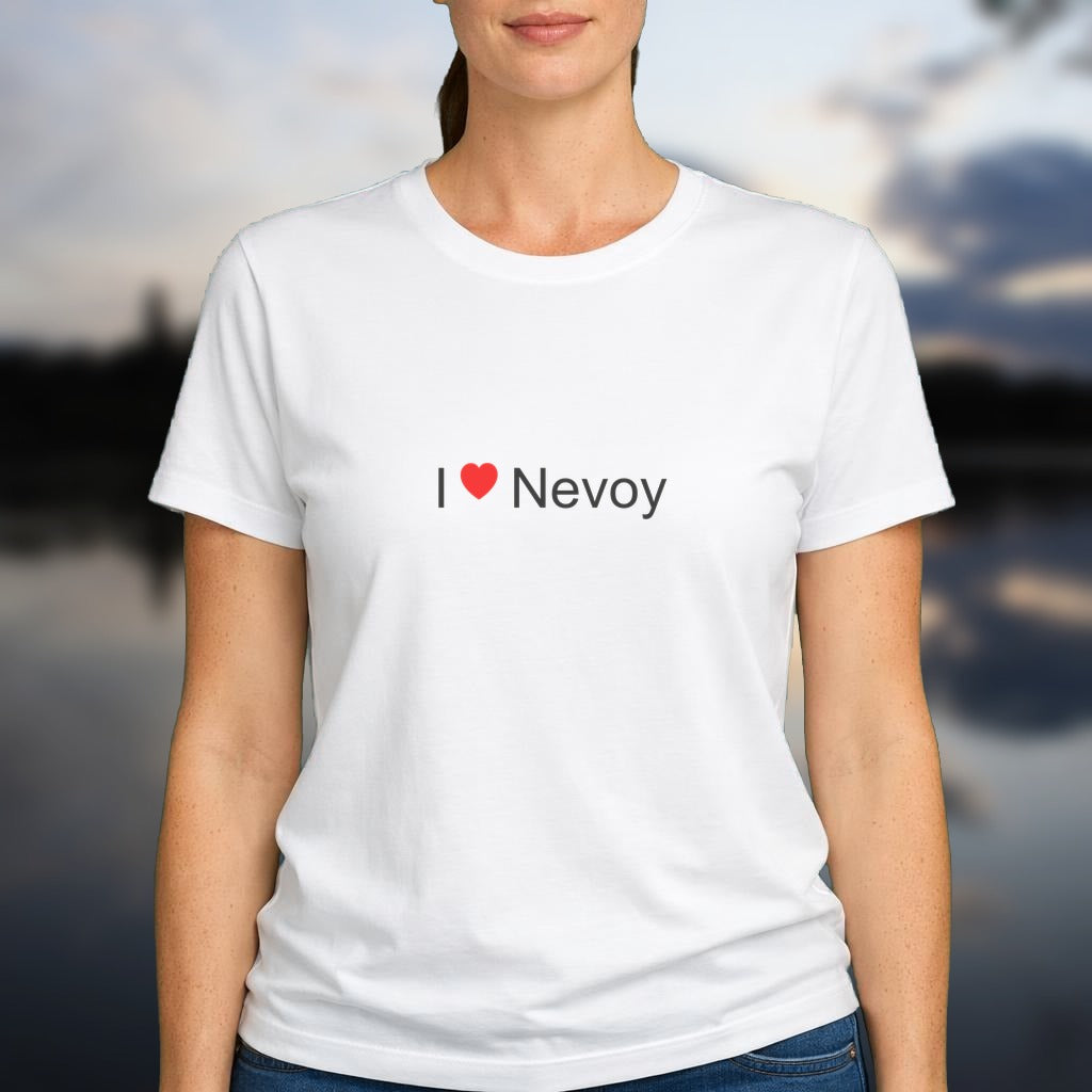 T-shirt I love Nevoy