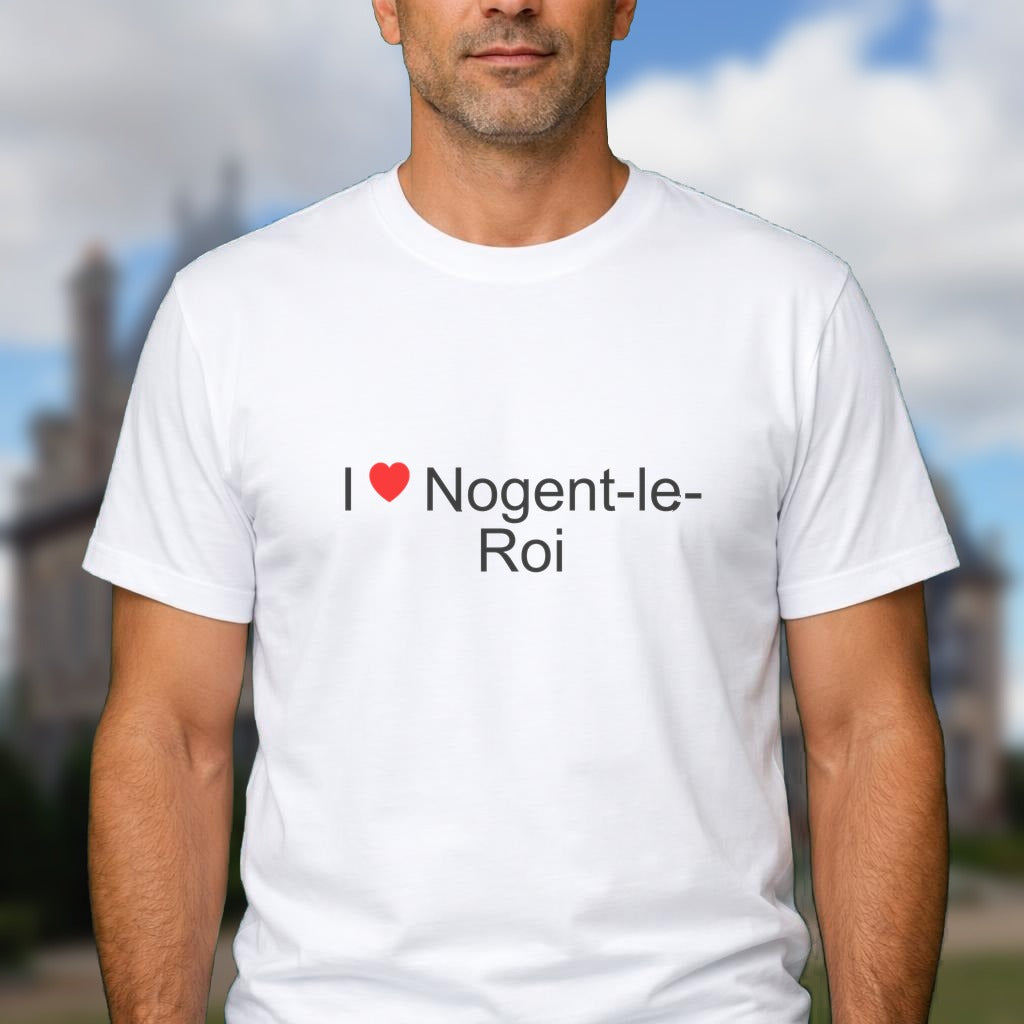 T-shirt I love Nogent-le-Roi