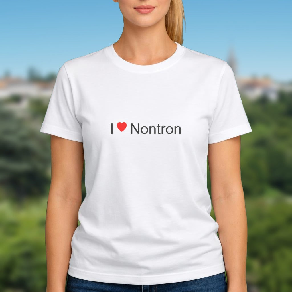 T-shirt I love Nontron