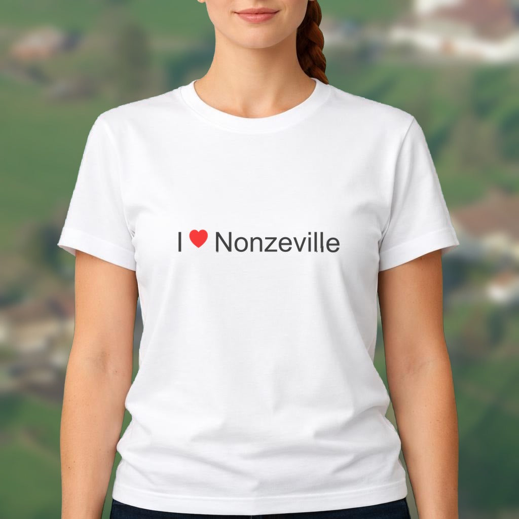 T-shirt I love Nonzeville