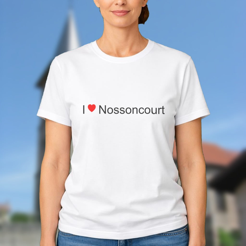 T-shirt I love Nossoncourt