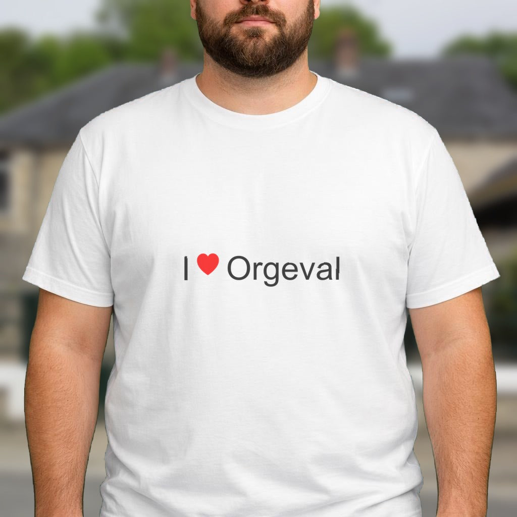 T-shirt I love Orgeval