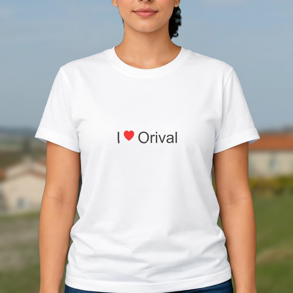 T-shirt I love Orival (16)
