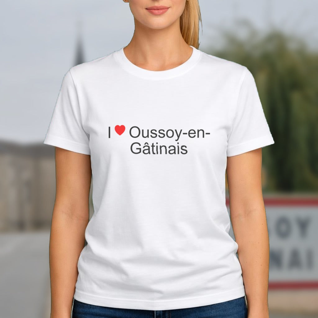 T-shirt I love Oussoy-en-Gâtinais