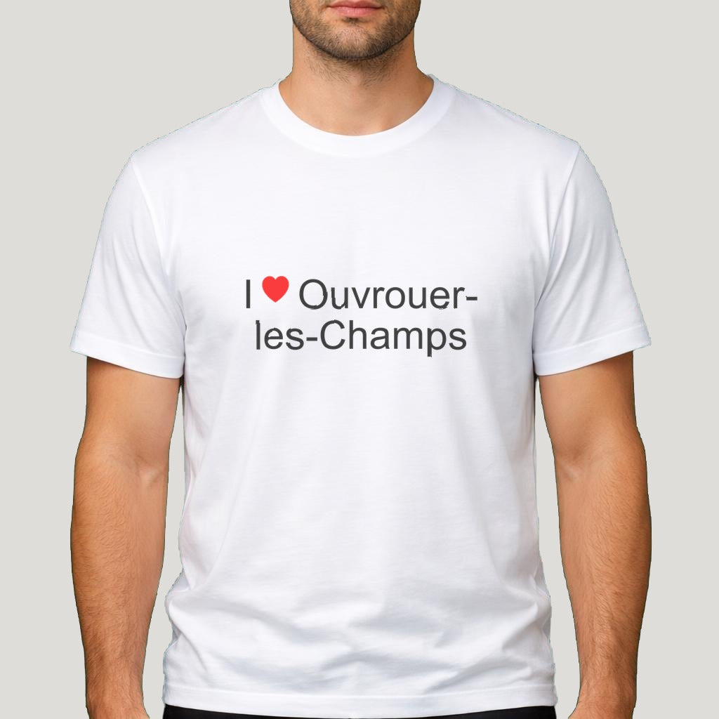 T-shirt I love Ouvrouer-les-Champs