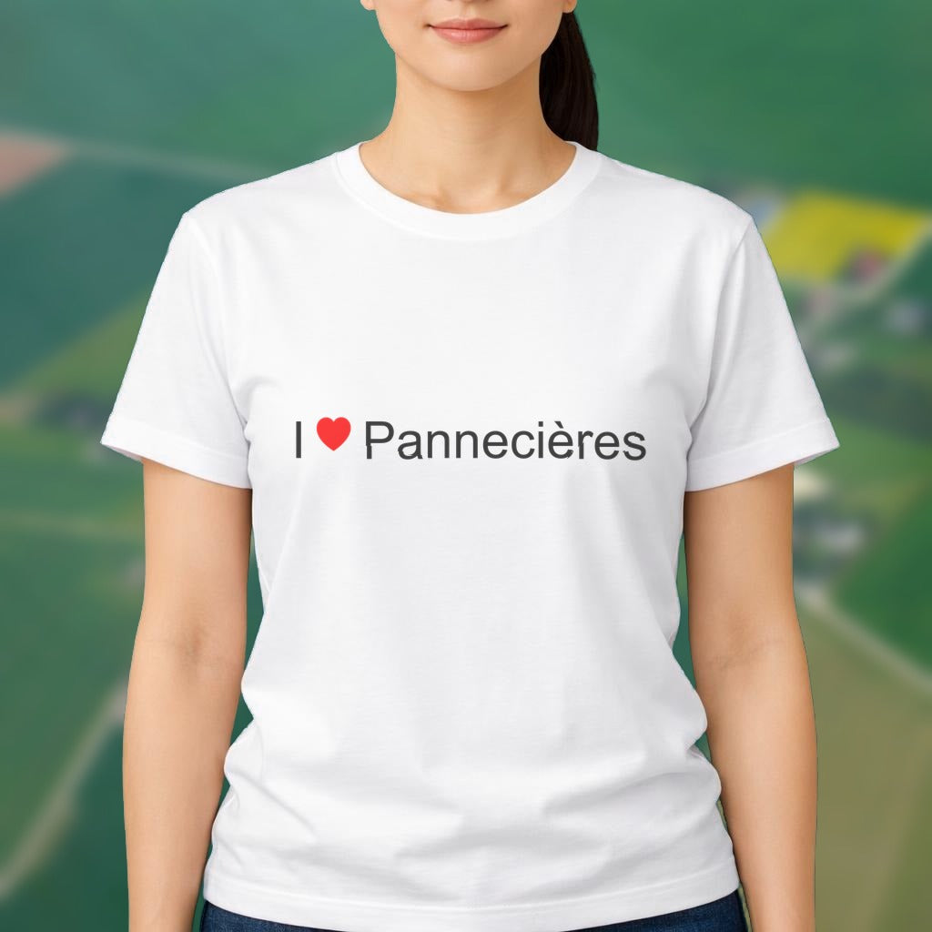T-shirt I love Pannecières