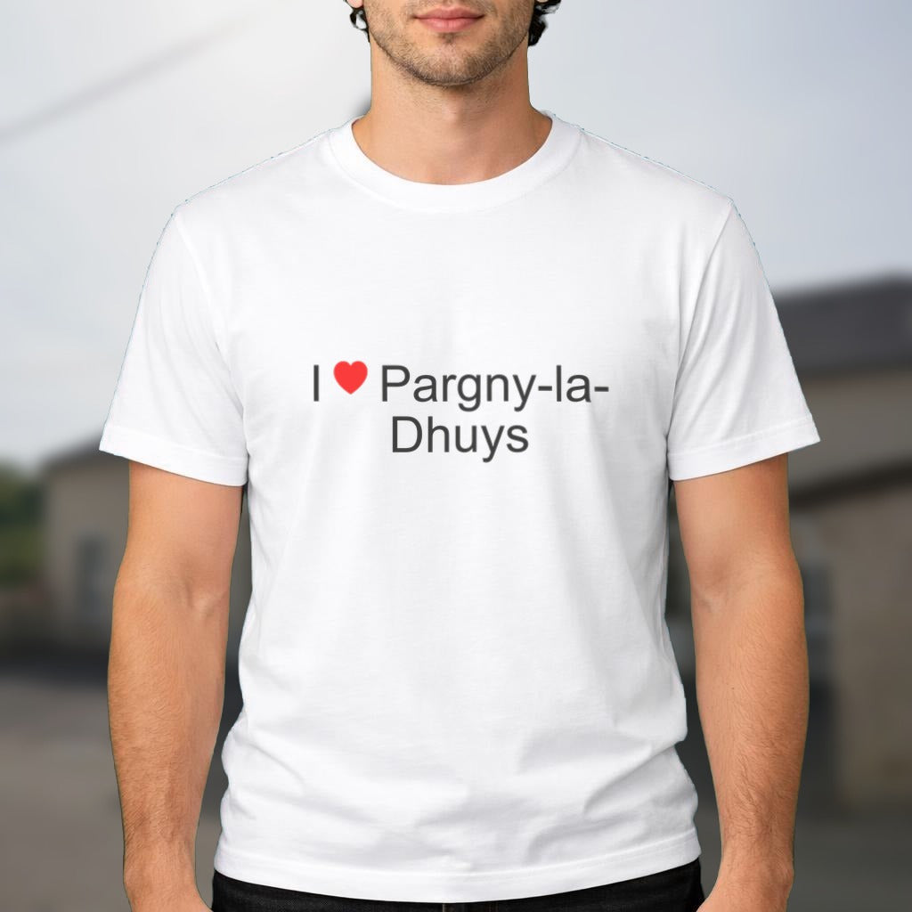 T-shirt I love Pargny-la-Dhuys porté