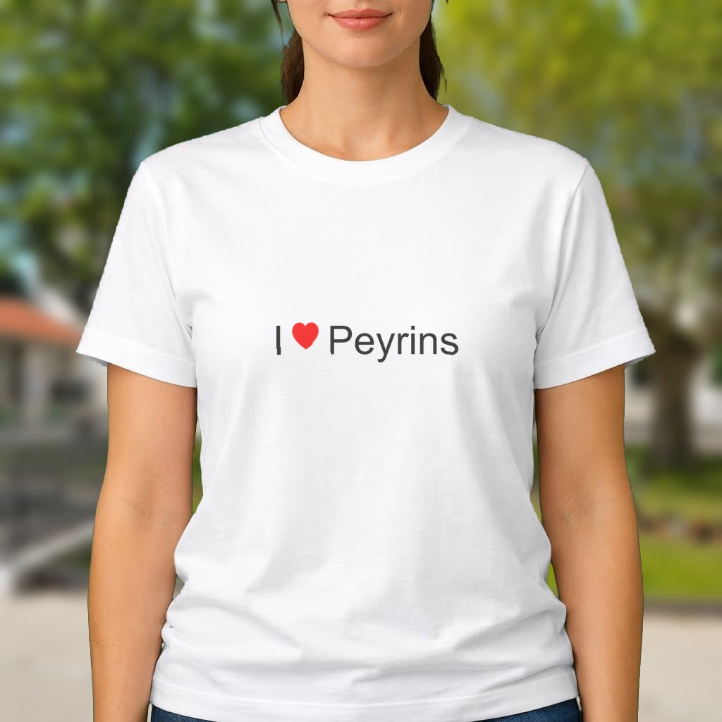 T-shirt I love Peyrins
