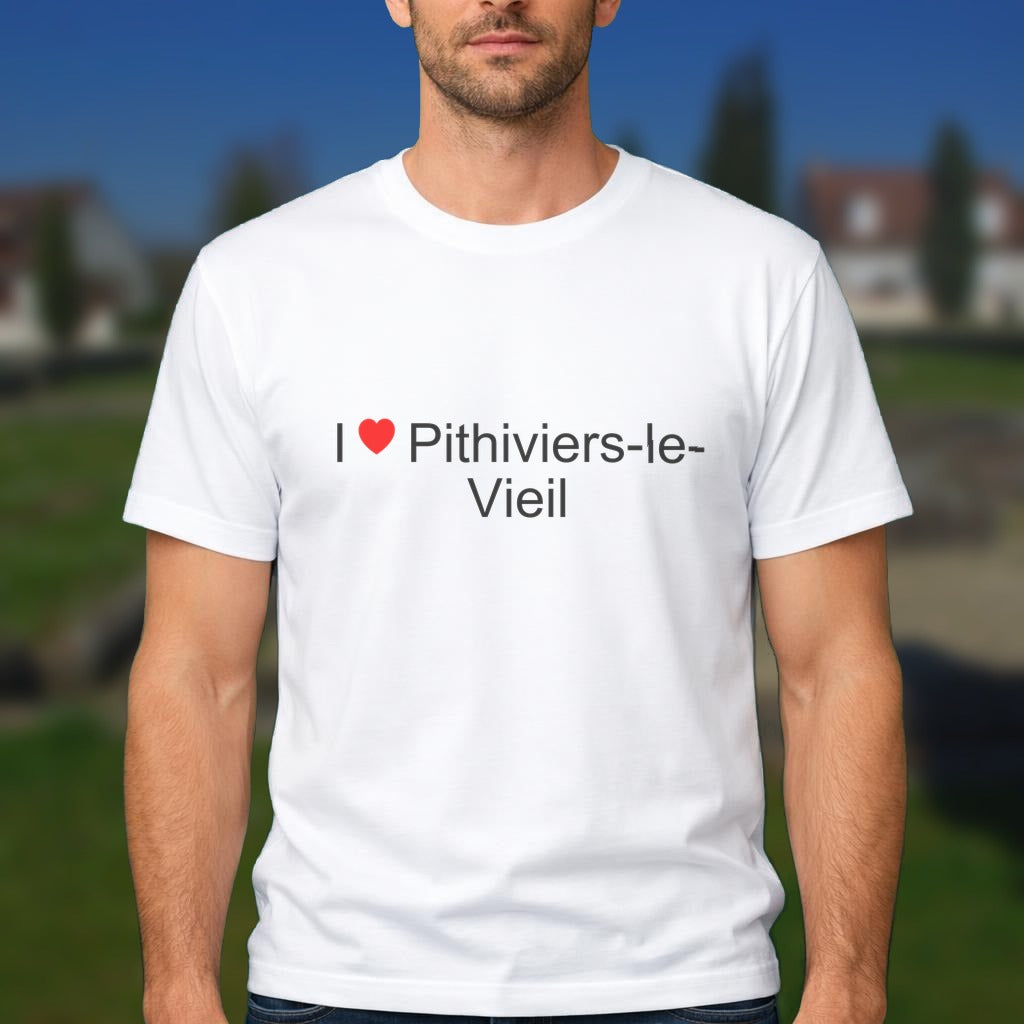 T-shirt I love Pithiviers-le-Vieil