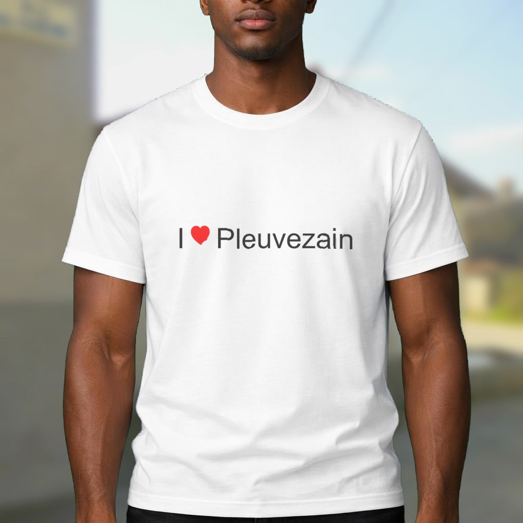 T-shirt I love Pleuvezain