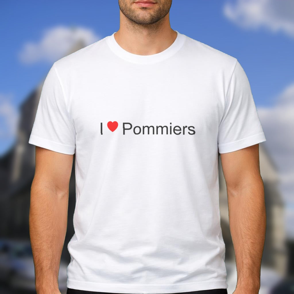 T-shirt I love Pommiers
