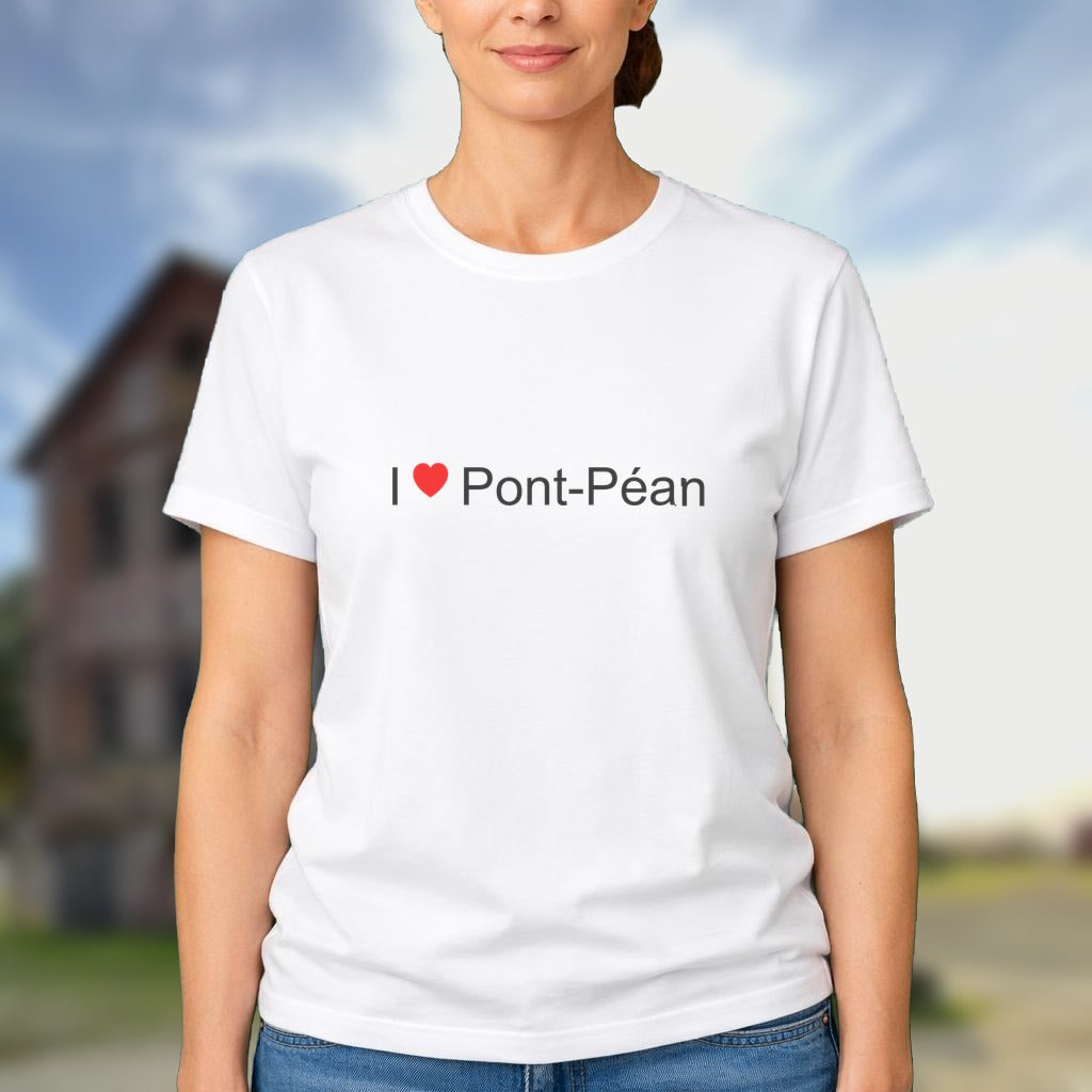 T-shirt I love Pont-Péan