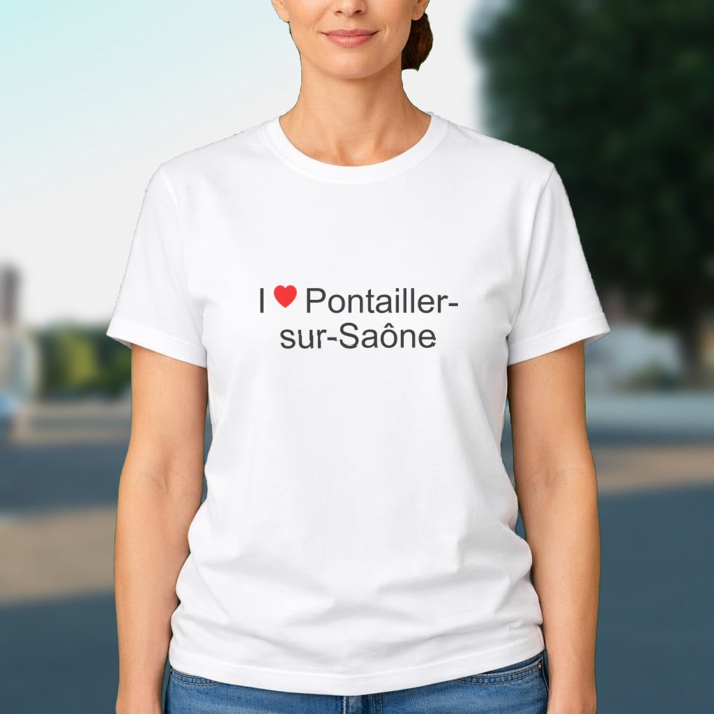 T-shirt I love Pontailler-sur-Saône