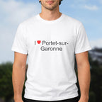 T-shirt I love Portet-sur-Garonne