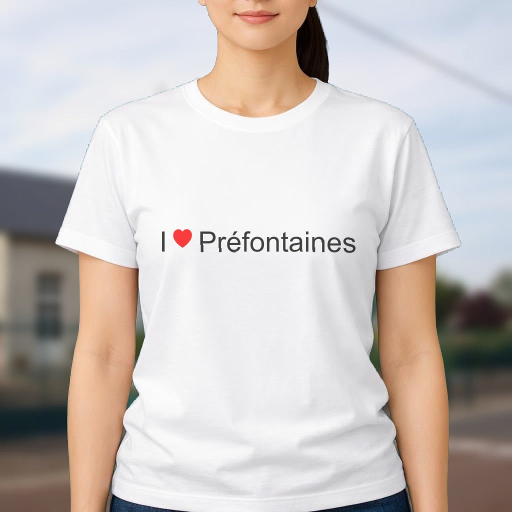 T-shirt I love Préfontaines