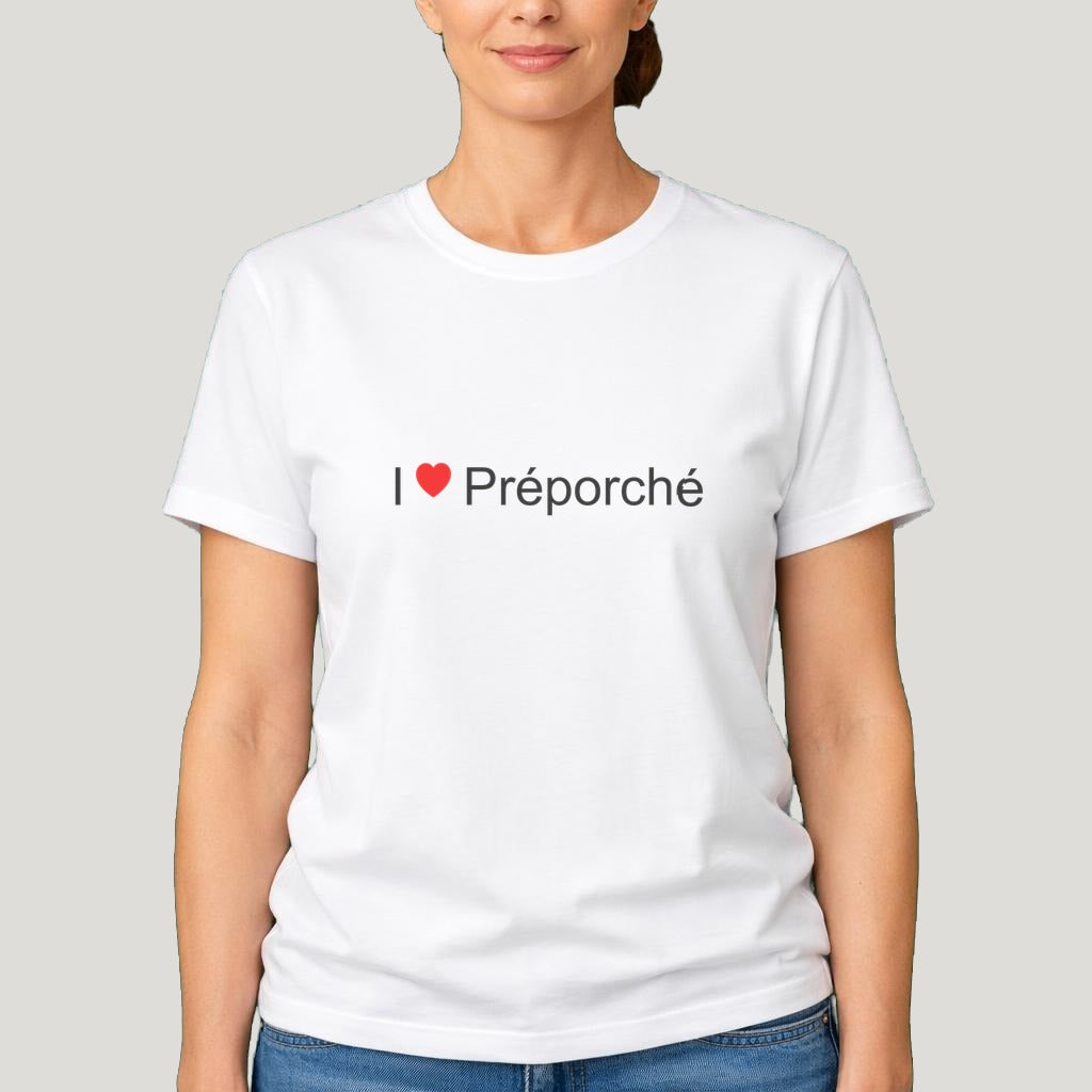 T-shirt I love Préporché