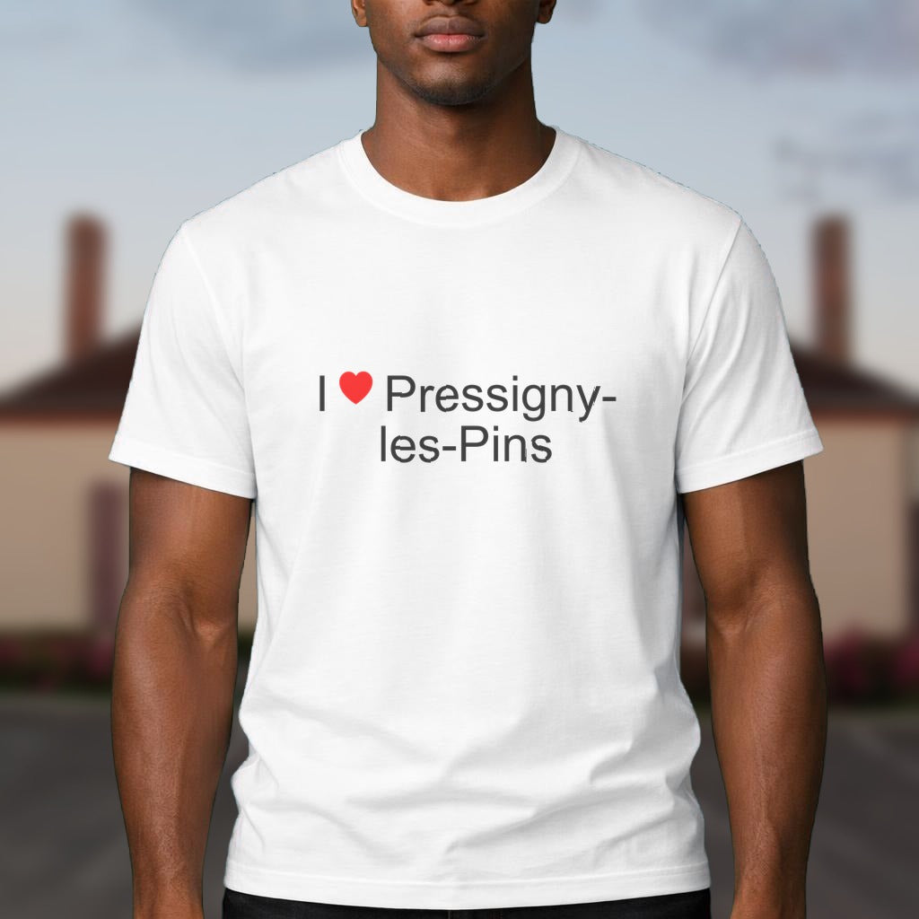 T-shirt I love Pressigny-les-Pins