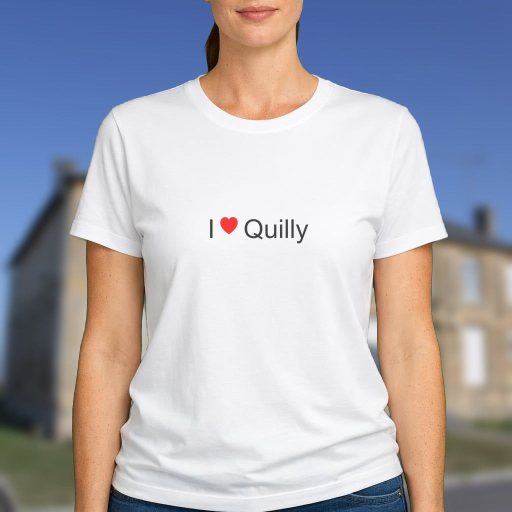 T-shirt I love Quilly