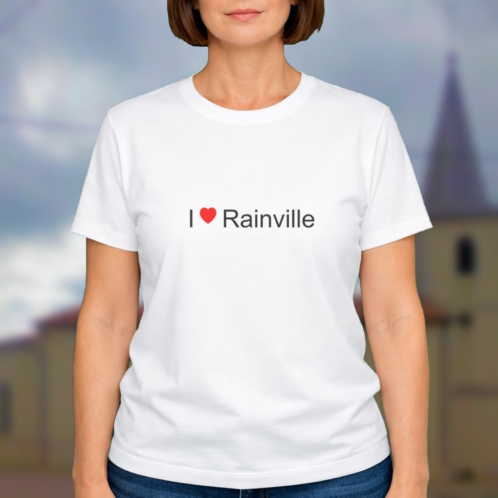 T-shirt I love Rainville
