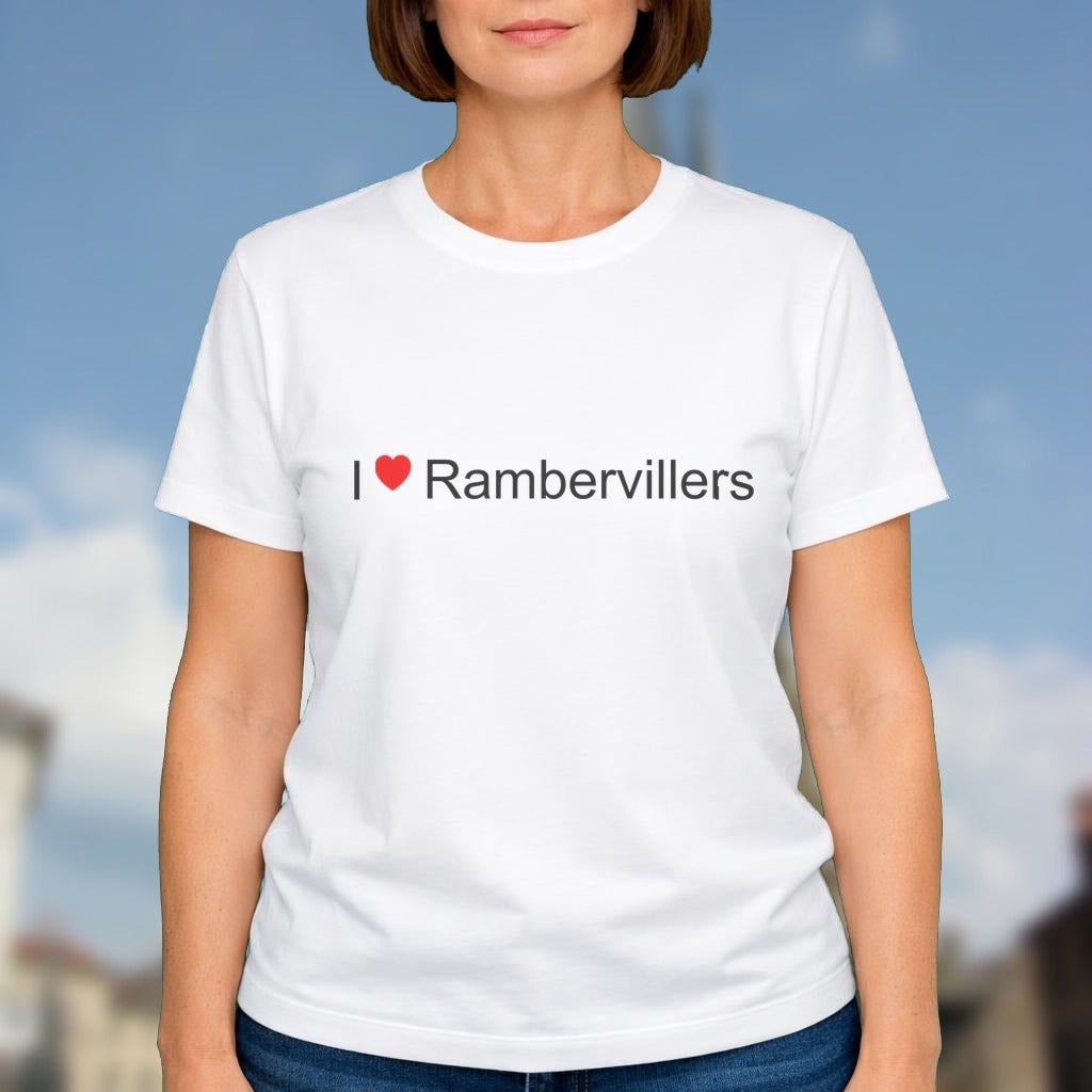 T-shirt I love Rambervillers