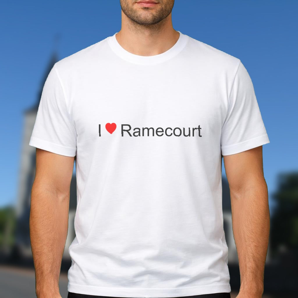 T-shirt I love Ramecourt