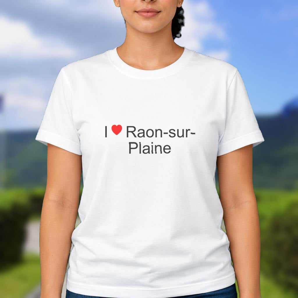 T-shirt I love Raon-sur-Plaine