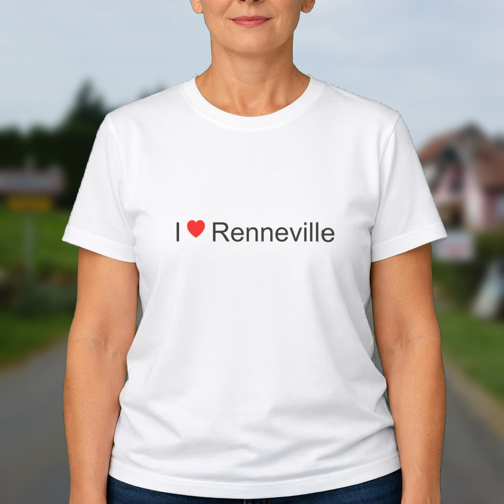 T-shirt I love Renneville (08)