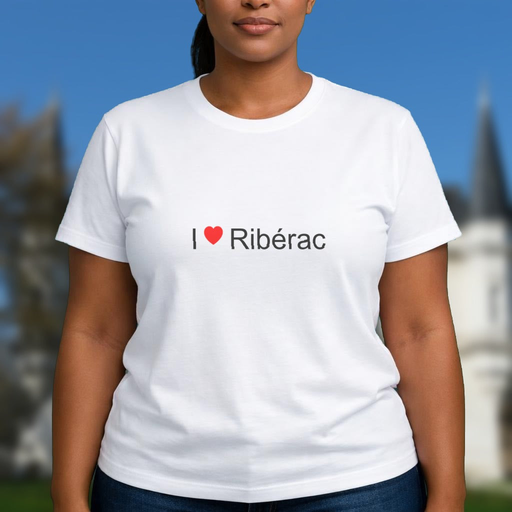 T-shirt I love Ribérac
