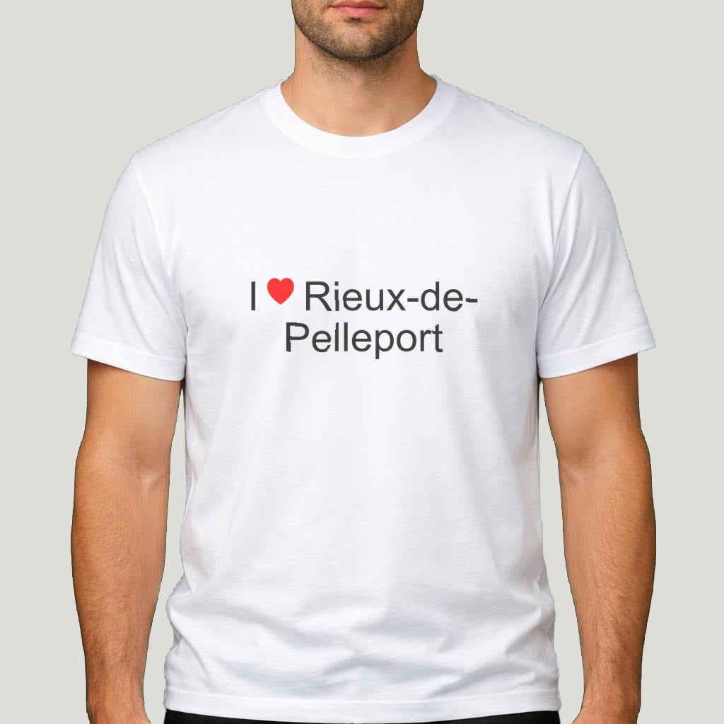 T-shirt I love Rieux-de-Pelleport