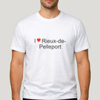 T-shirt I love Rieux-de-Pelleport