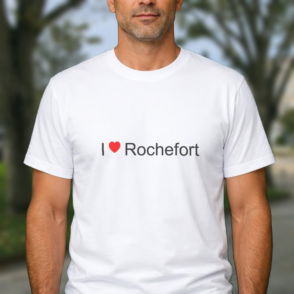 T-shirt I love Rochefort (17)