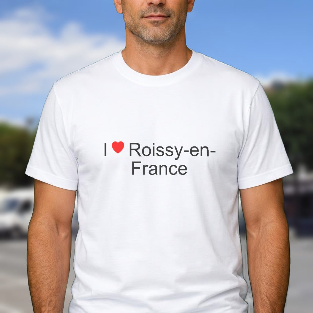 T-shirt I love Roissy-en-France