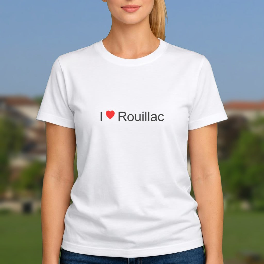 T-shirt I love Rouillac