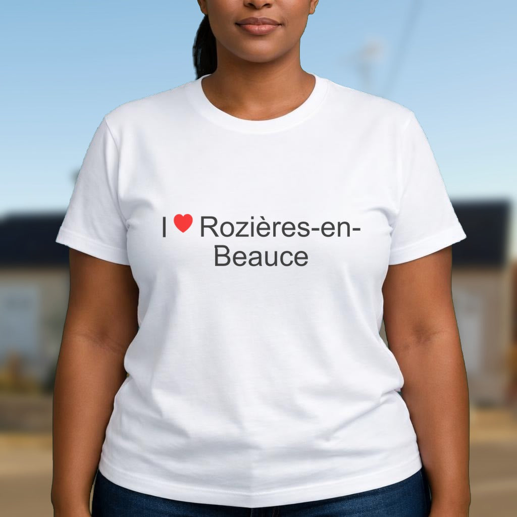 T-shirt I love Rozières-en-Beauce