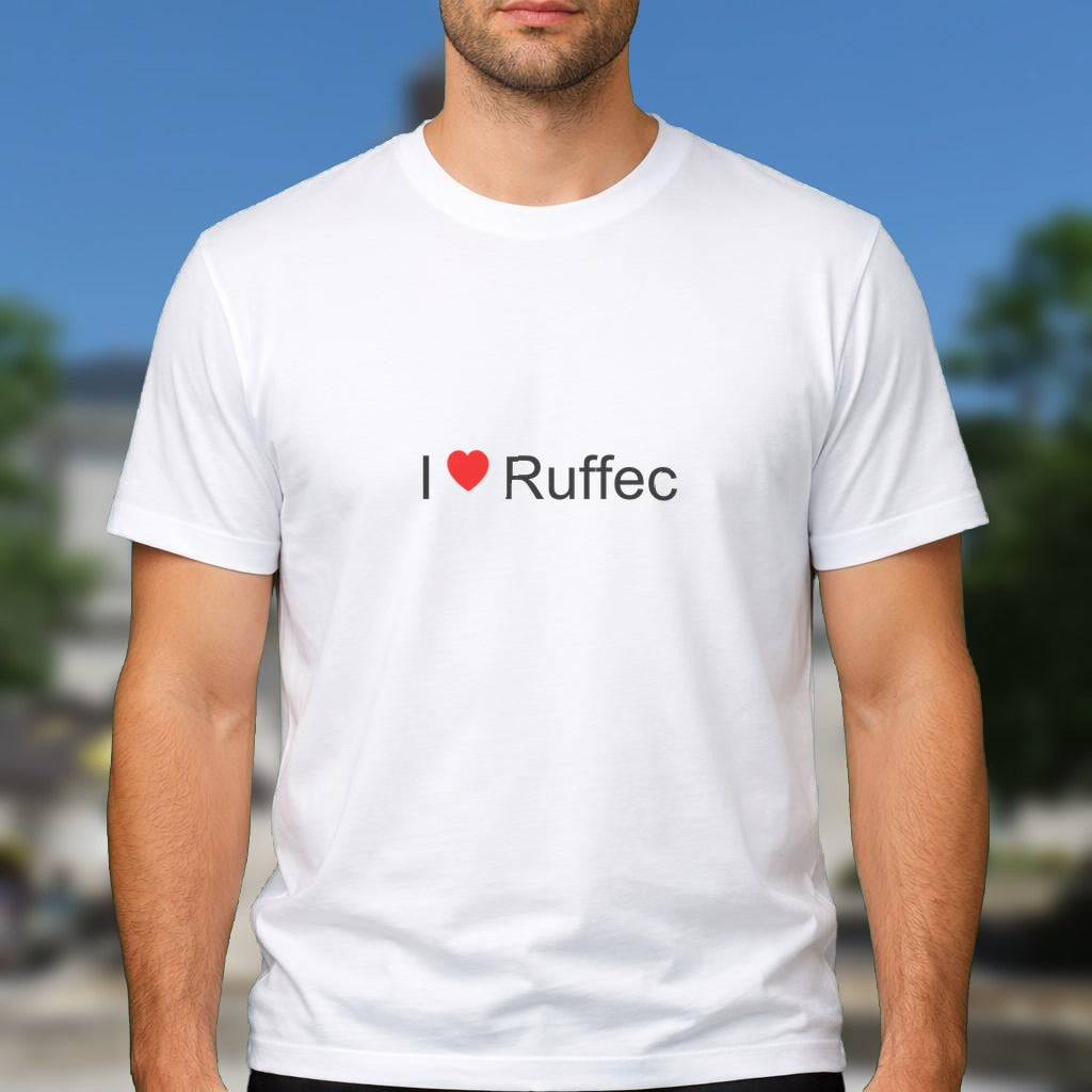 T-shirt I love Ruffec