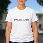 T-shirt I love Saint-André