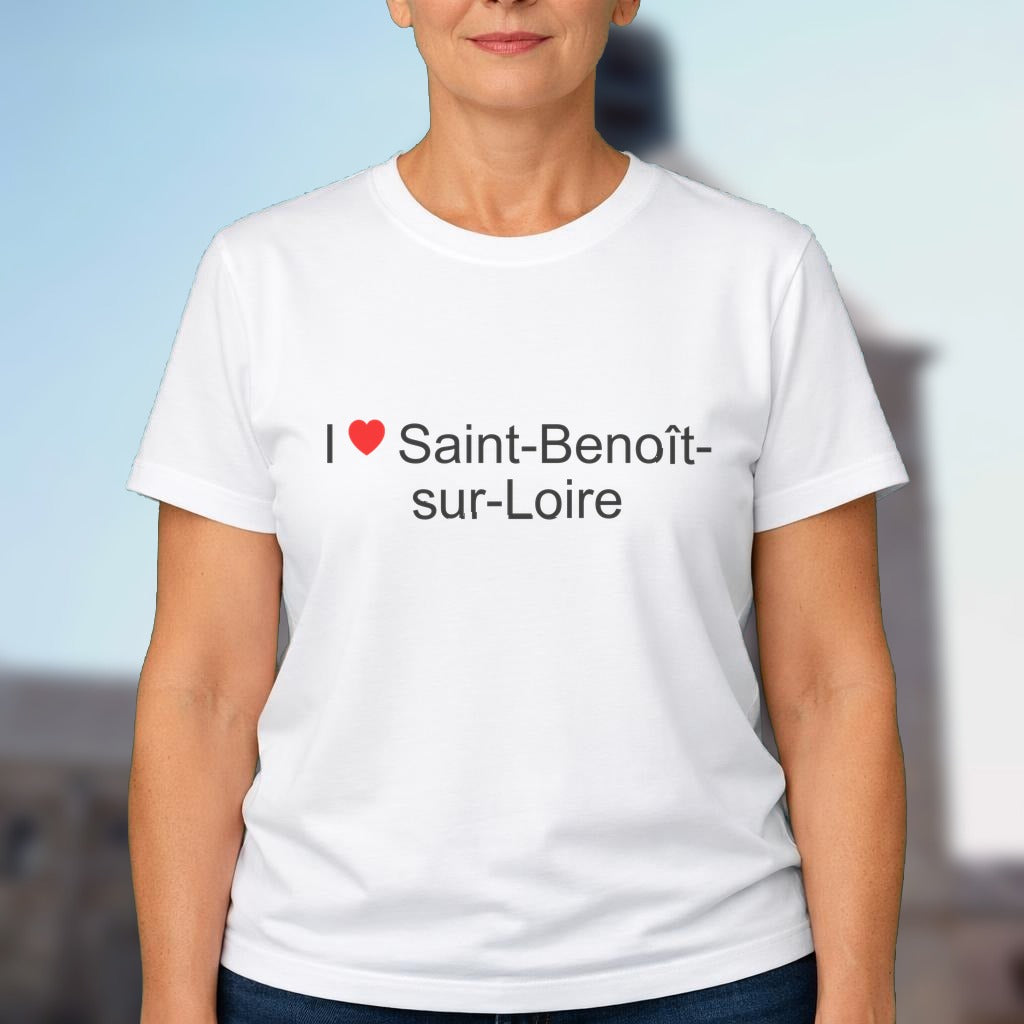 T-shirt I love Saint-Benoît-sur-Loire