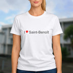 T-shirt I love Saint-Benoît