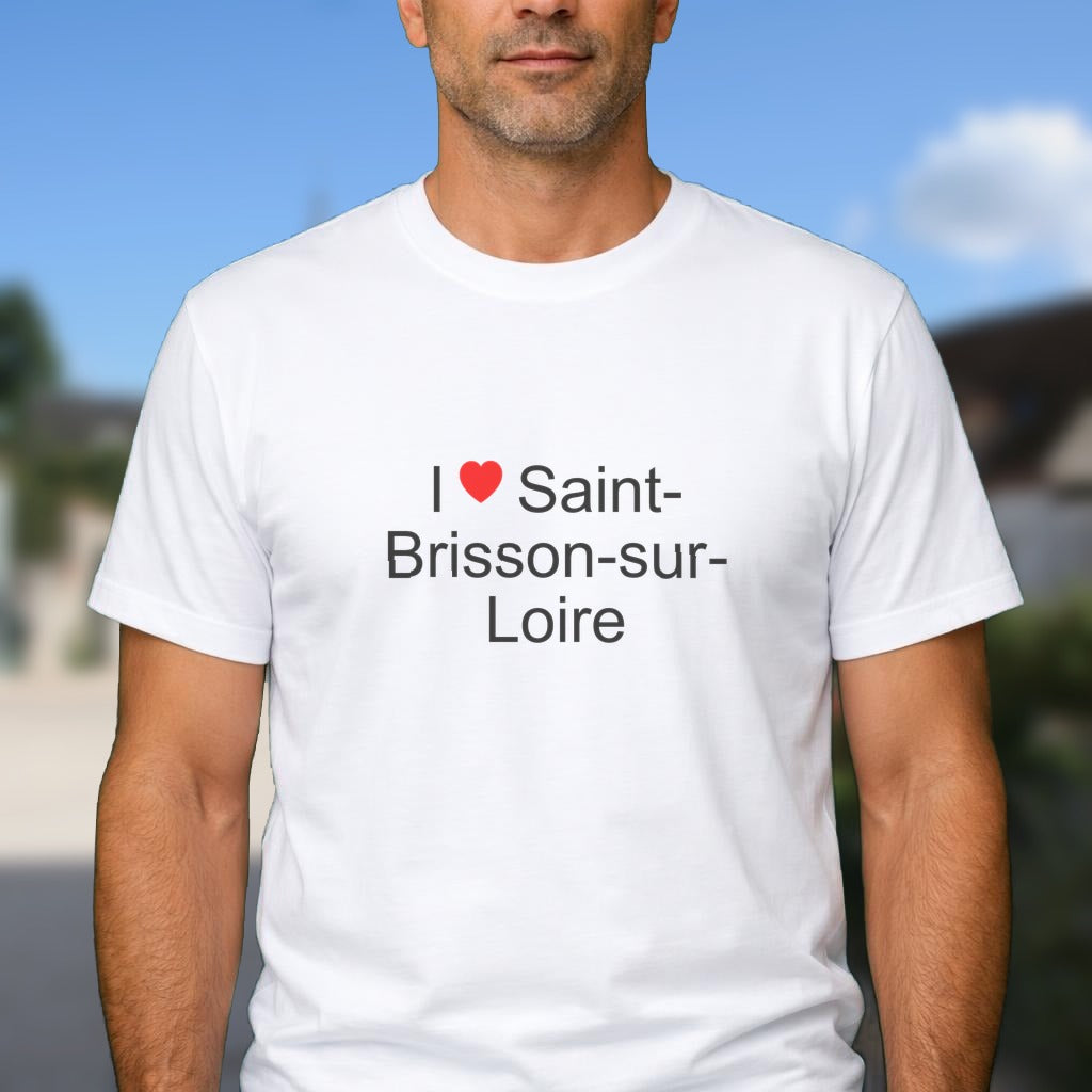 T-shirt I love Saint-Brisson-sur-Loire