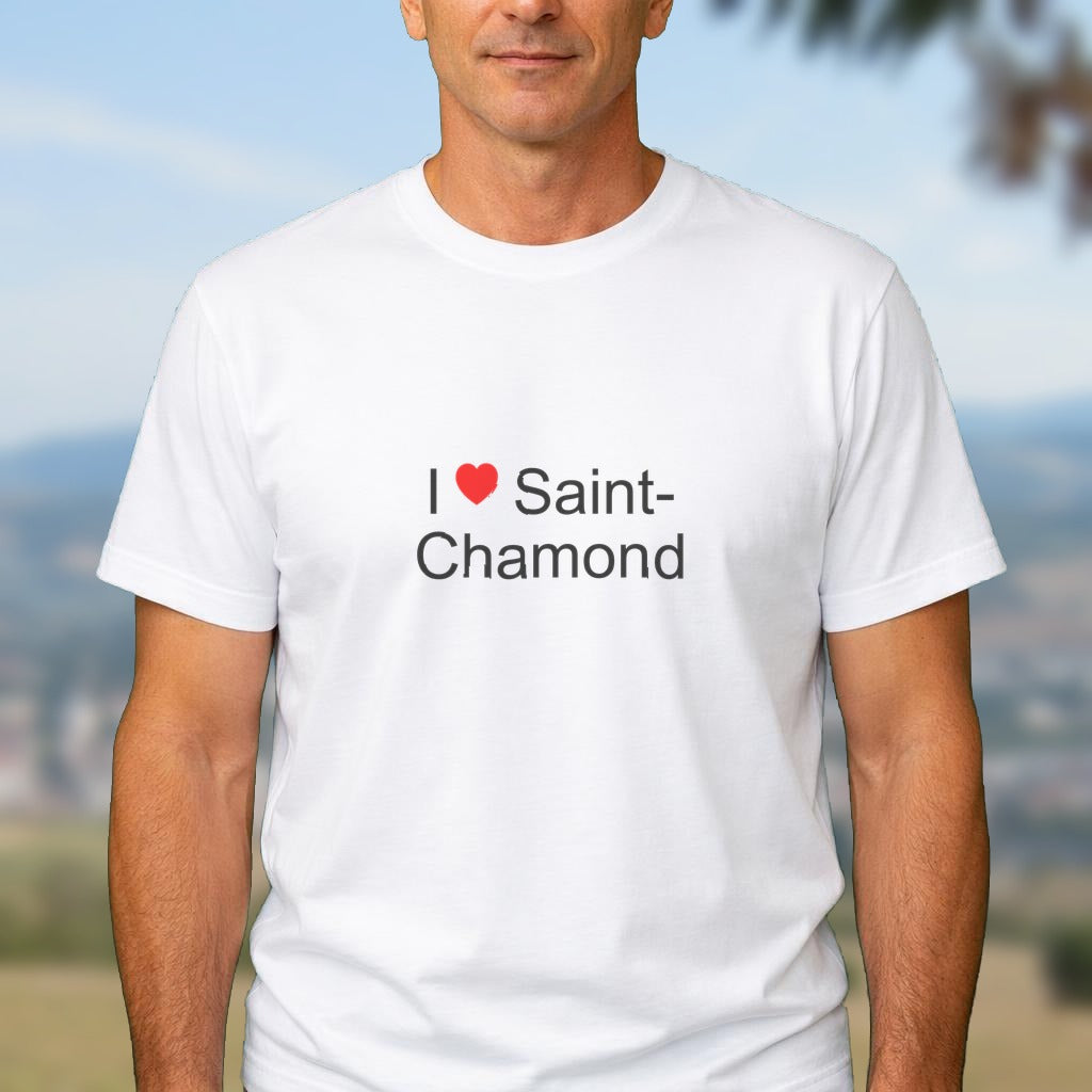 T-shirt I love Saint-Chamond