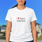 T-shirt I love Saint-Clément (19)