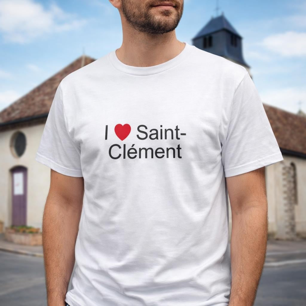 T-shirt I love Saint-Clément