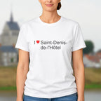T-shirt I love Saint-Denis-de-l'Hôtel