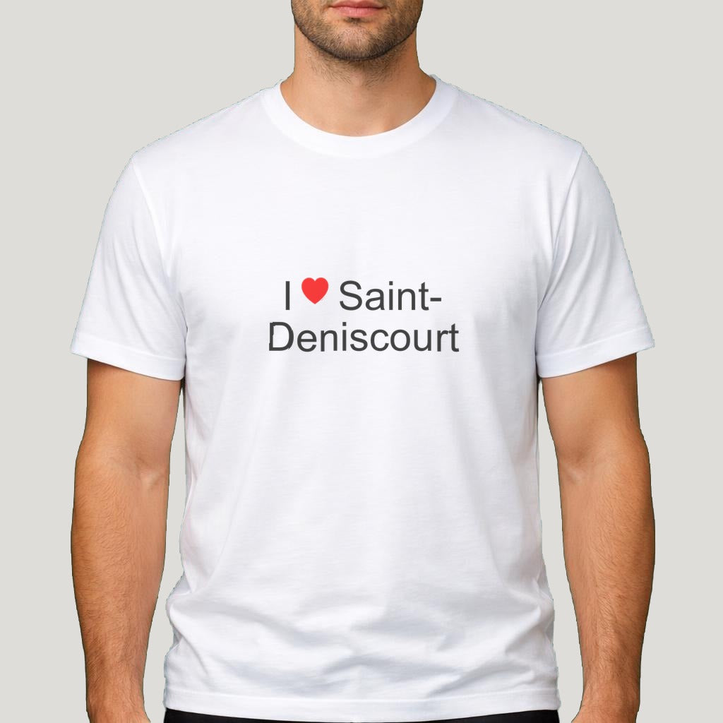 T-shirt I love Saint-Deniscourt