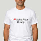 T-shirt I love Saint-Flour-l'Étang