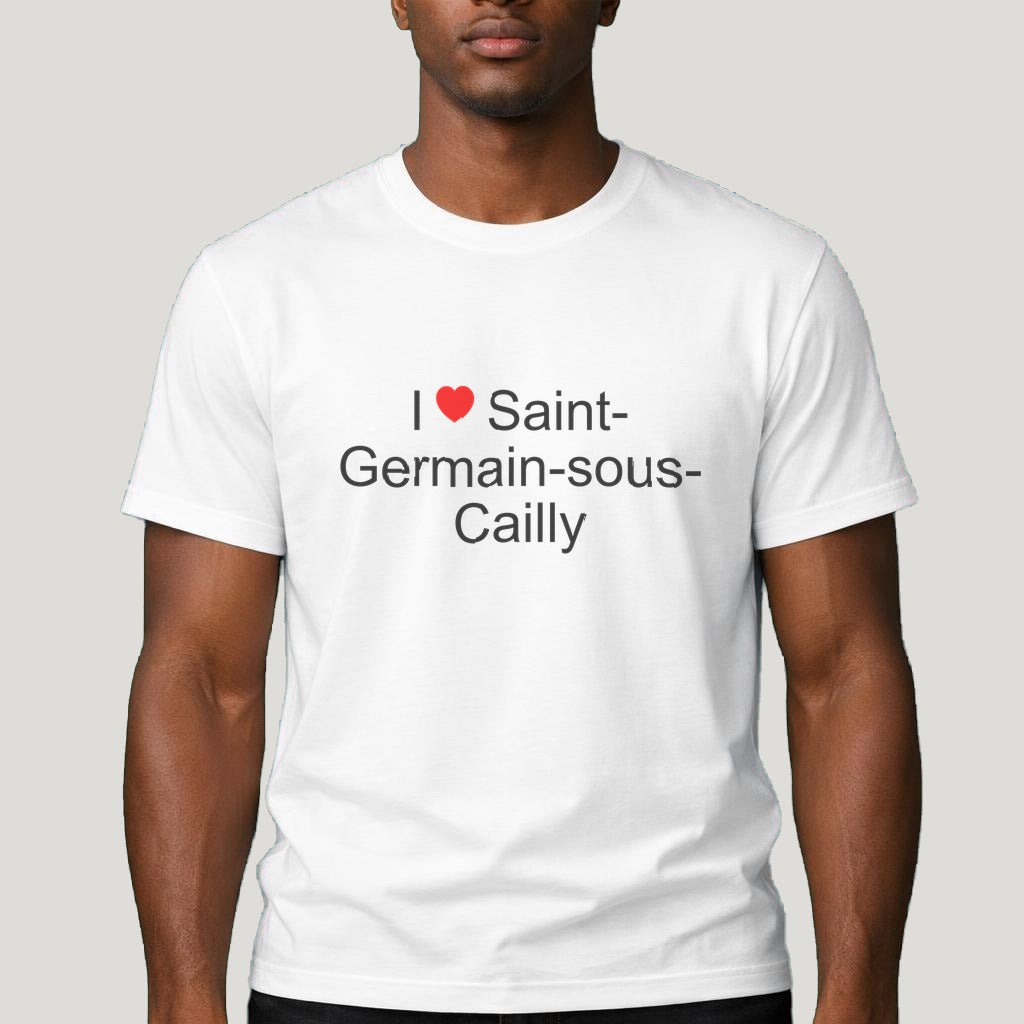 T-shirt I love Saint-Germain-sous-Cailly