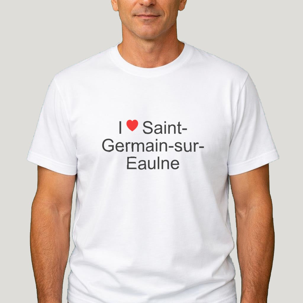 T-shirt I love Saint-Germain-sur-Eaulne