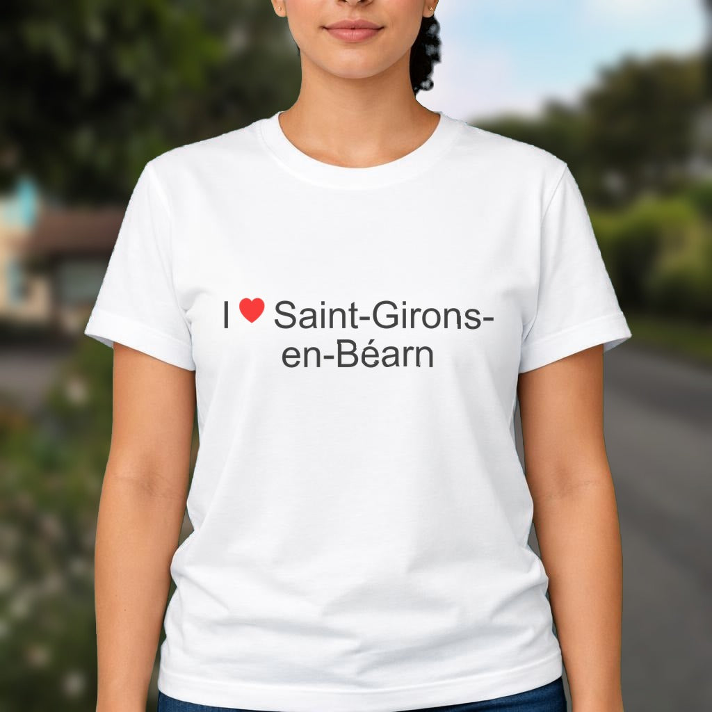 T-shirt I love Saint-Girons-en-Béarn