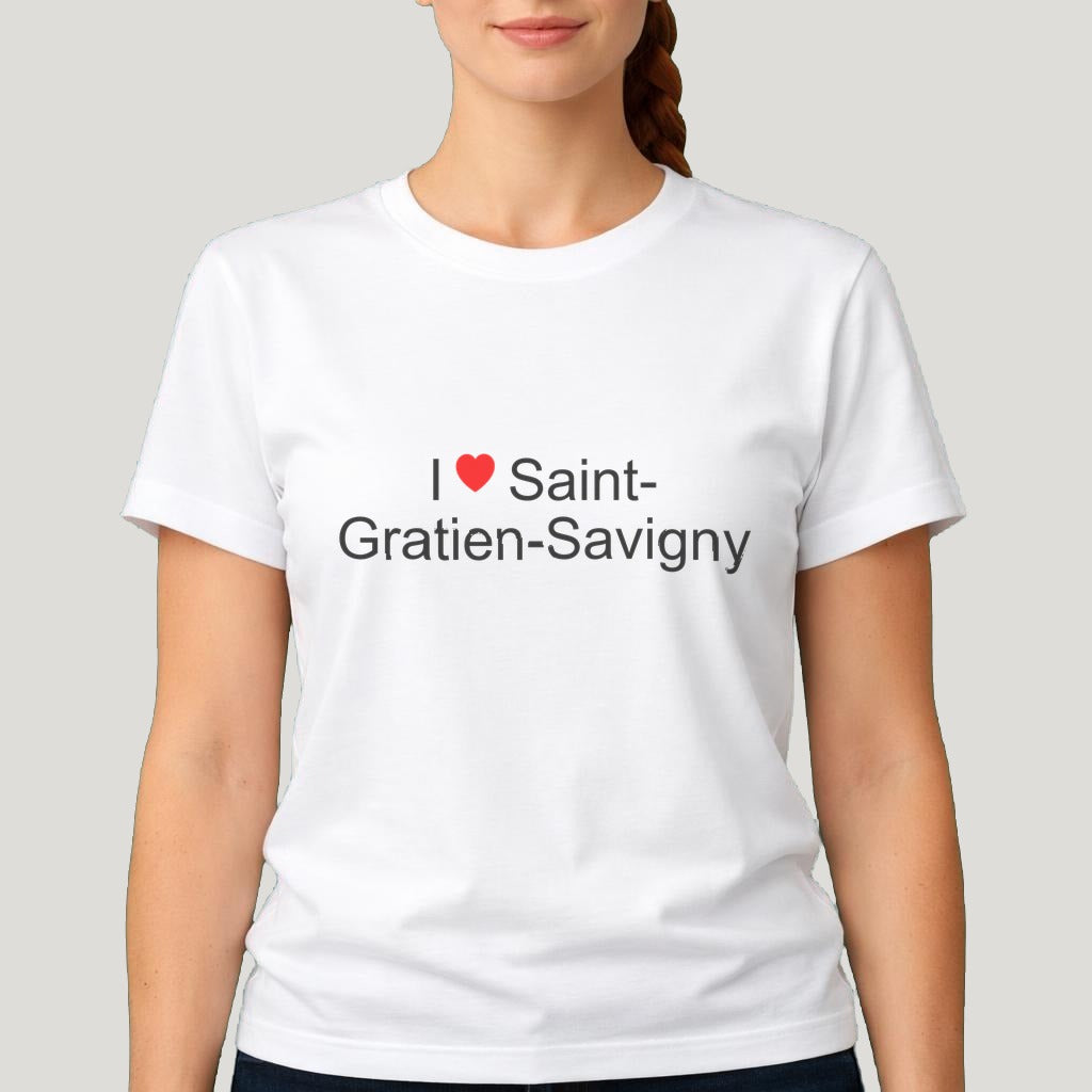 T-shirt I love Saint-Gratien-Savigny