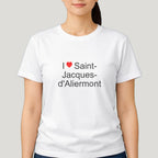 T-shirt I love Saint-Jacques-d'Aliermont